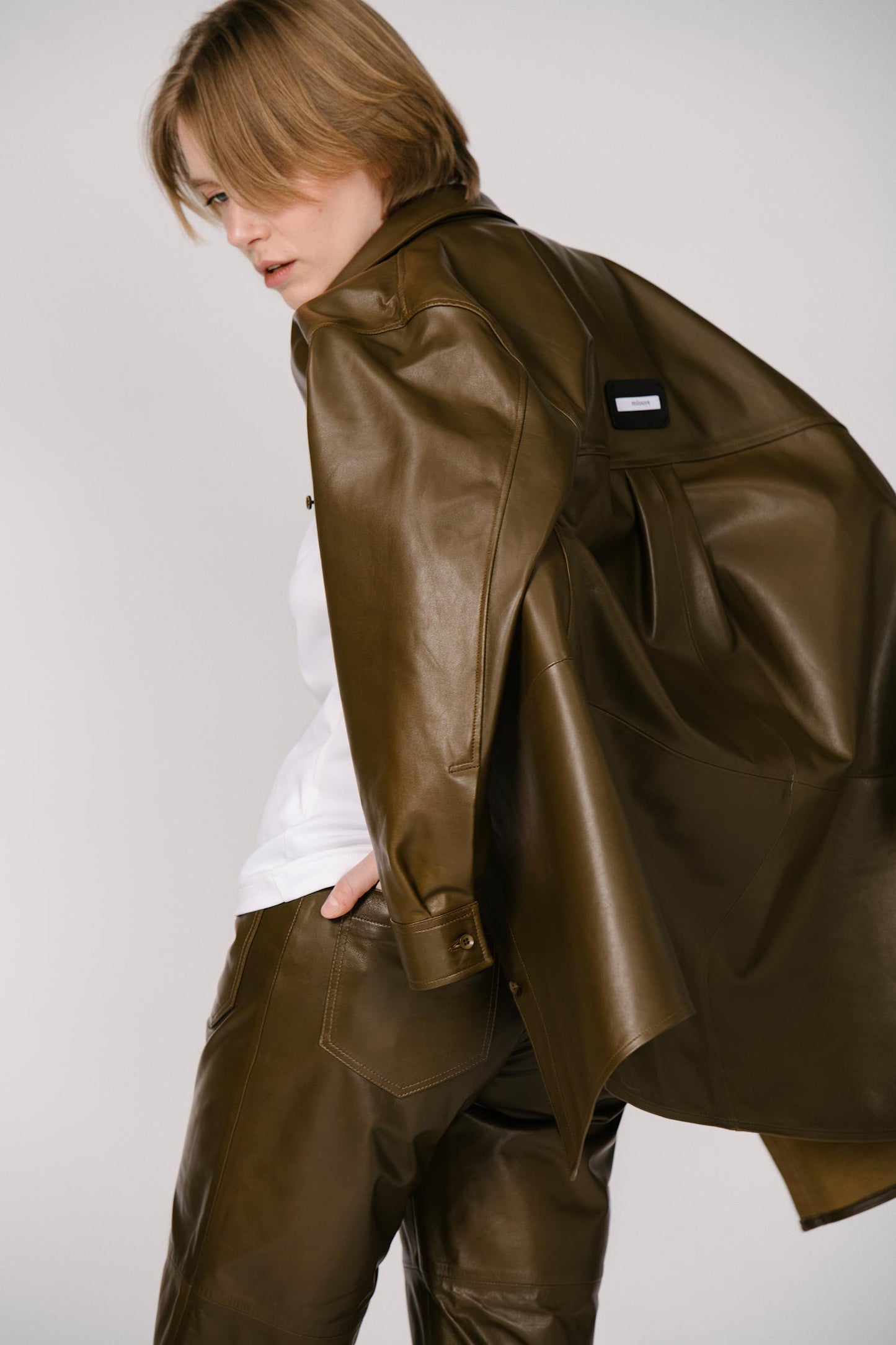 Kimi Oversized Shirt - Olive