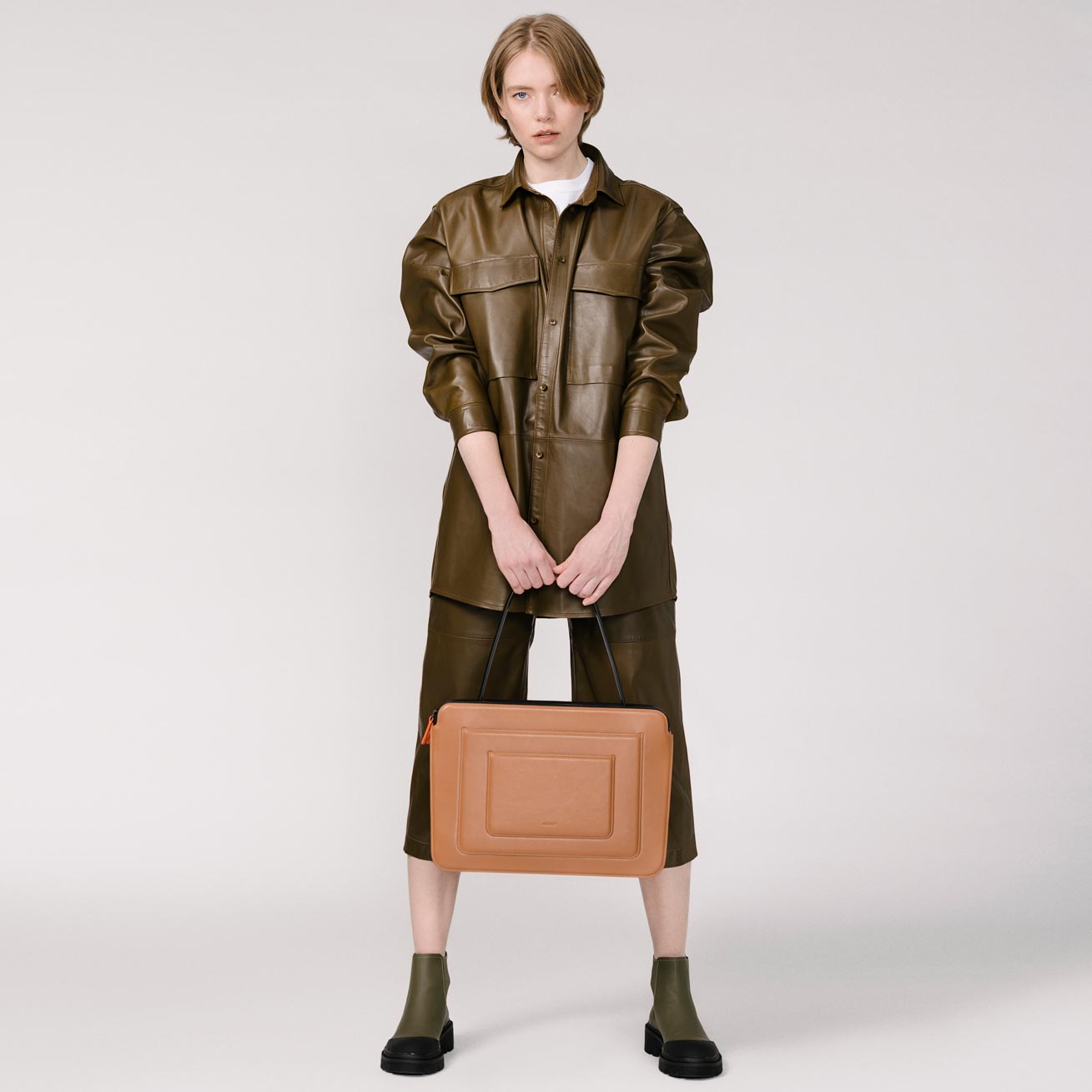 Kimi Oversized Shirt - Olive