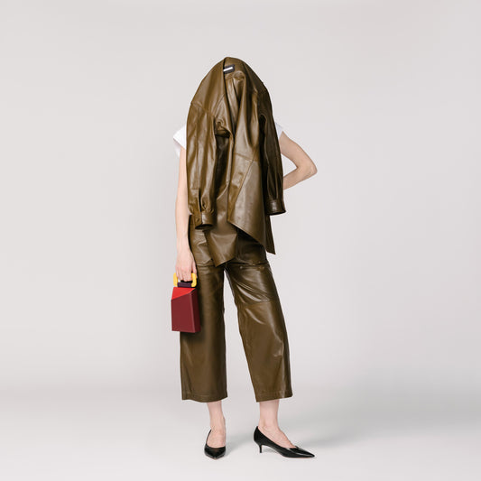 Gen Crop Pants - Olive