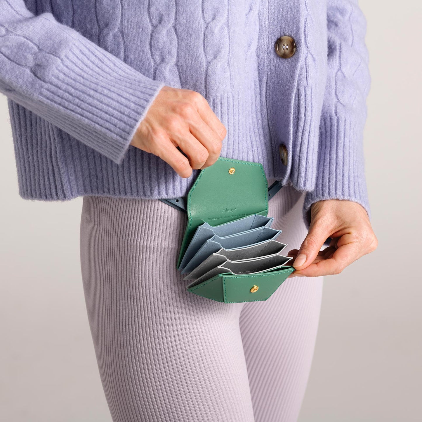 Naomi Mini Wallet - Jade